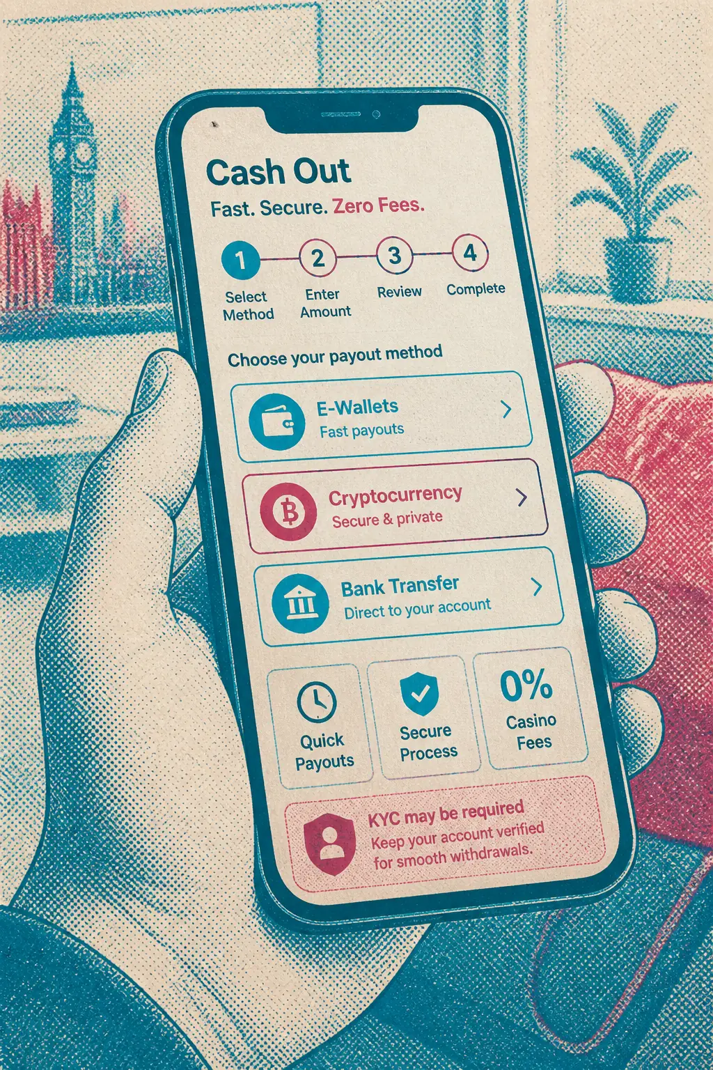 CosmoBet Casino Withdrawal – Fast Payouts & Payment Methods visual guide for CosmoBet